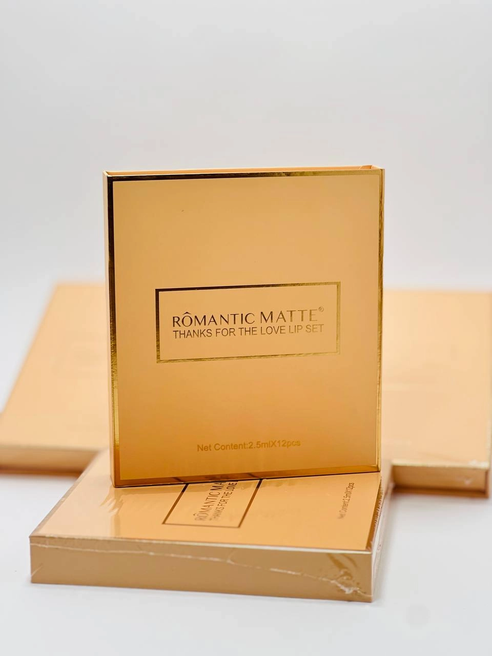 پک۱۲عددی رژلب مایعRÔMANTIC MATTE(اورجینال)